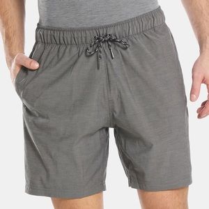 COLUMBIA Men's Ale Creek Swim Shorts brown / grey size Medium (*)